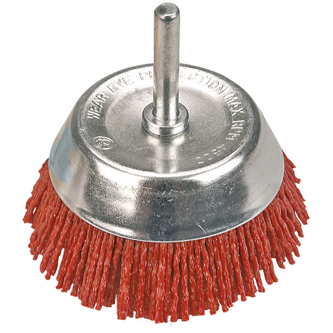 VERTO Műanyagszálas nylon fazékkefe 75mm csapos termék fő termékképe