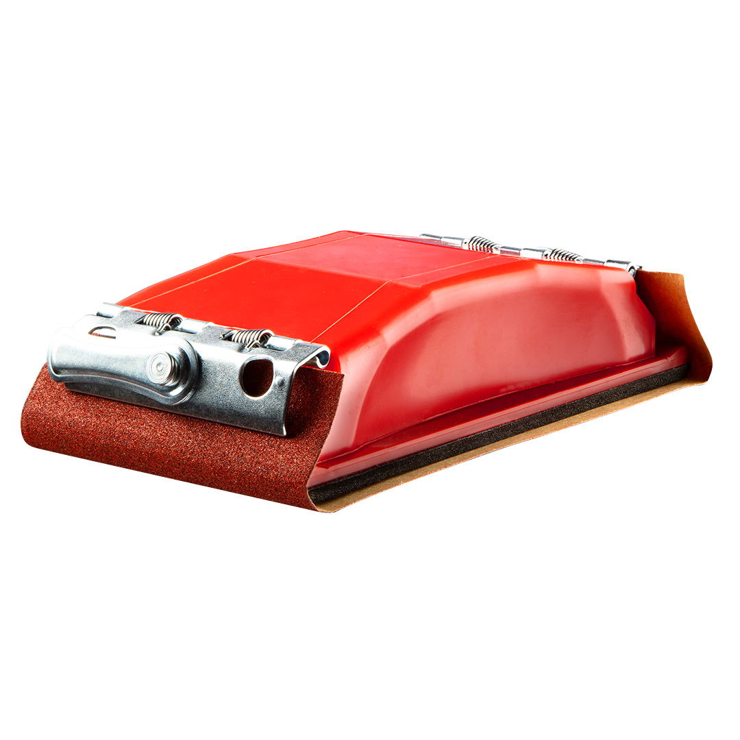 VERTO Csiszolótuskó csiszolóvásznakkal 93x230mm, K40x2, K80x2, K120x2 termék fő termékképe