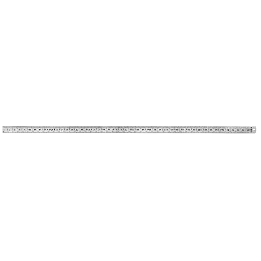 NEO TOOLS Acél vonalzó 100cm rozsdamentes, termék fő termékképe
