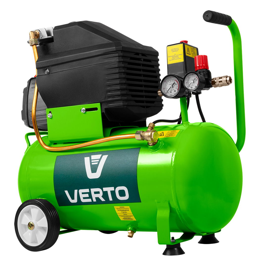 VERTO KOMPRESSZOR olajkenésű, 24 LITER, 1500W termék fő termékképe
