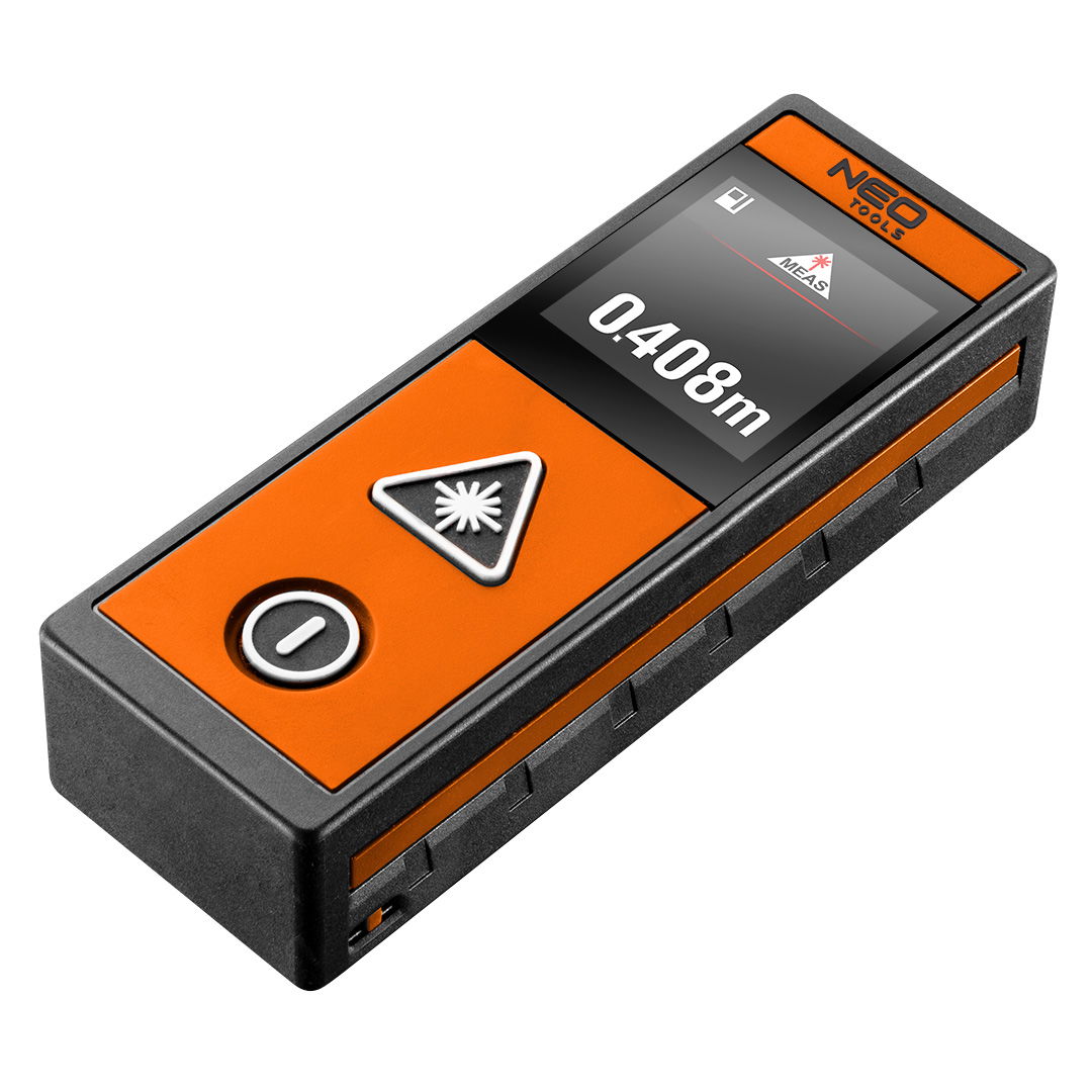 NEO TOOLS Lézeres távolságmérő, hatótáv: 40 m, érintőképernyő termék fő termékképe