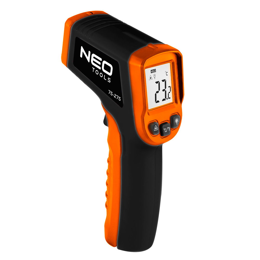 NEO TOOLS Infra hőmérő, 50-400 C, folyadék, levegő, test termék fő termékképe