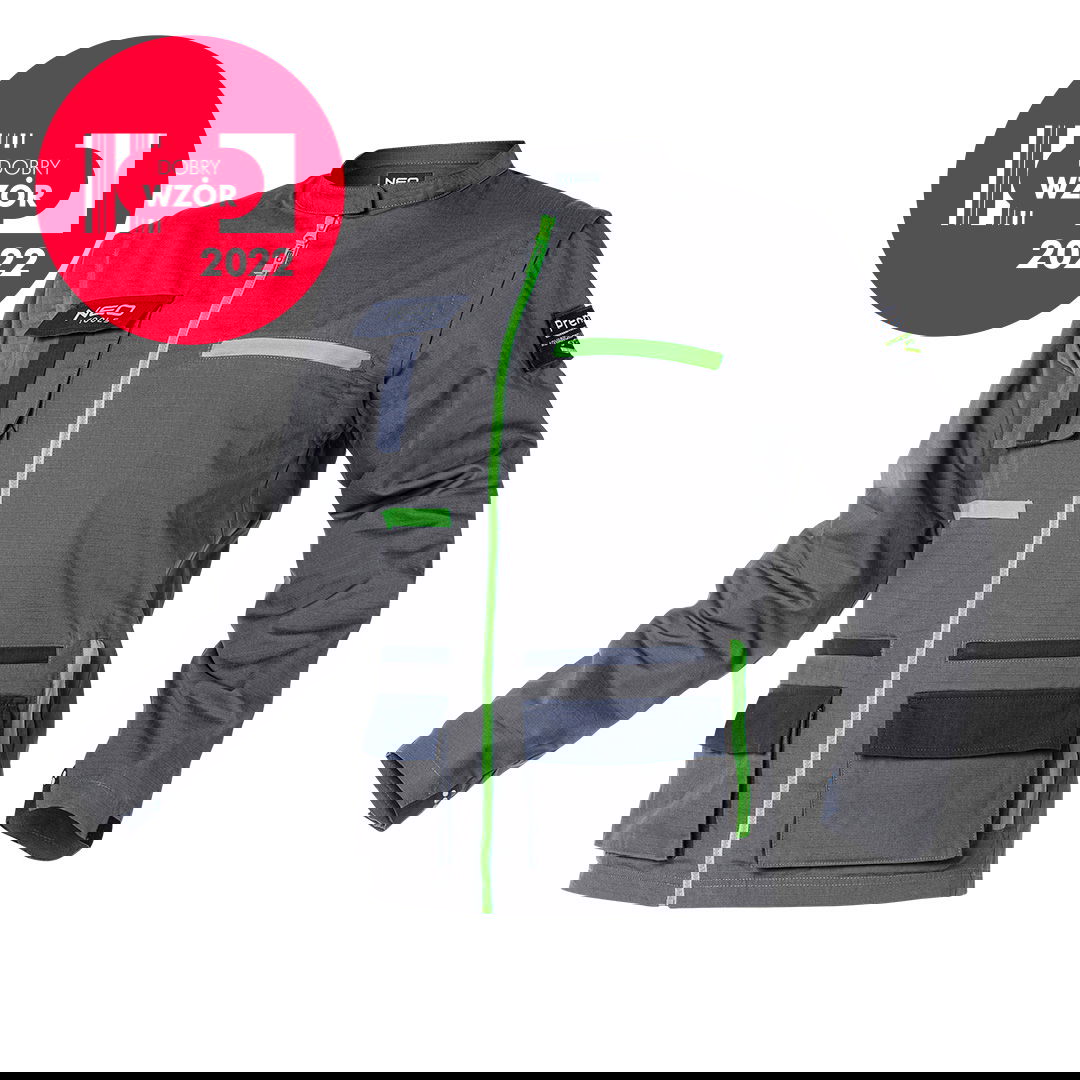 NEO TOOLS Munkavédelmi kabát PREMIUM, 100% pamut, hasadásgátló szövet, XXXL termék fő termékképe