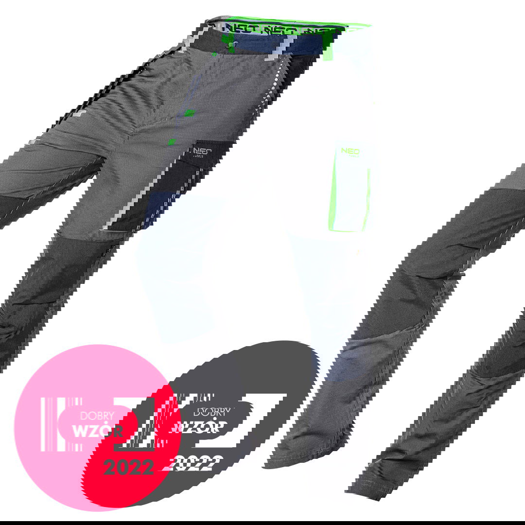 NEO TOOLS Munkásnadrág PREMIUM, 100% pamut, hasadásgátló szövet, S termék fő termékképe