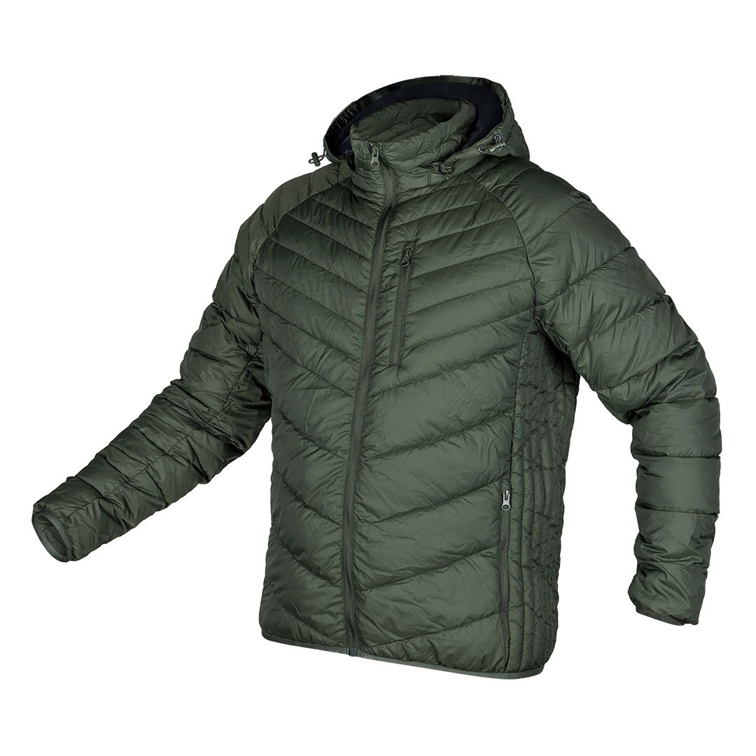 NEO TOOLS Téli munkavédelmi kabát, Mix&Match, steppelt-szigetelt anyag, könnyű, zöld-fekete, XL termék fő termékképe