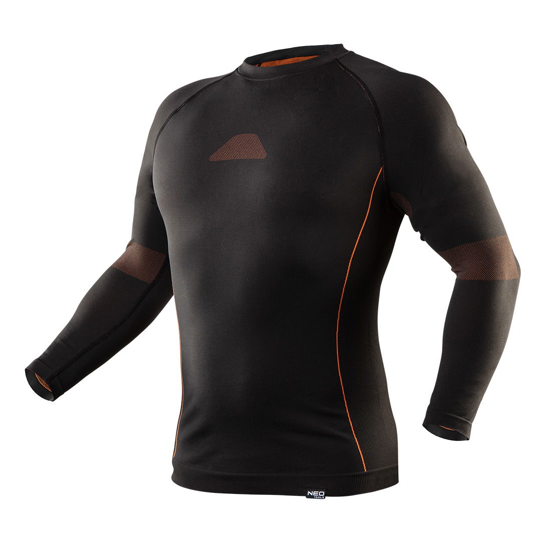 NEO TOOLS Thermo aláöltözet felső, hosszú ujjú CARBON, L/XL termék fő termékképe