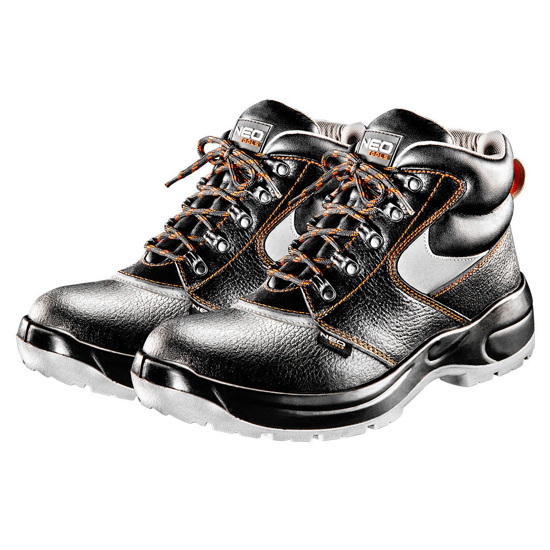 NEO TOOLS Munkavédelmi bakancs, bőr, CE, 45, S1P SRA termék fő termékképe