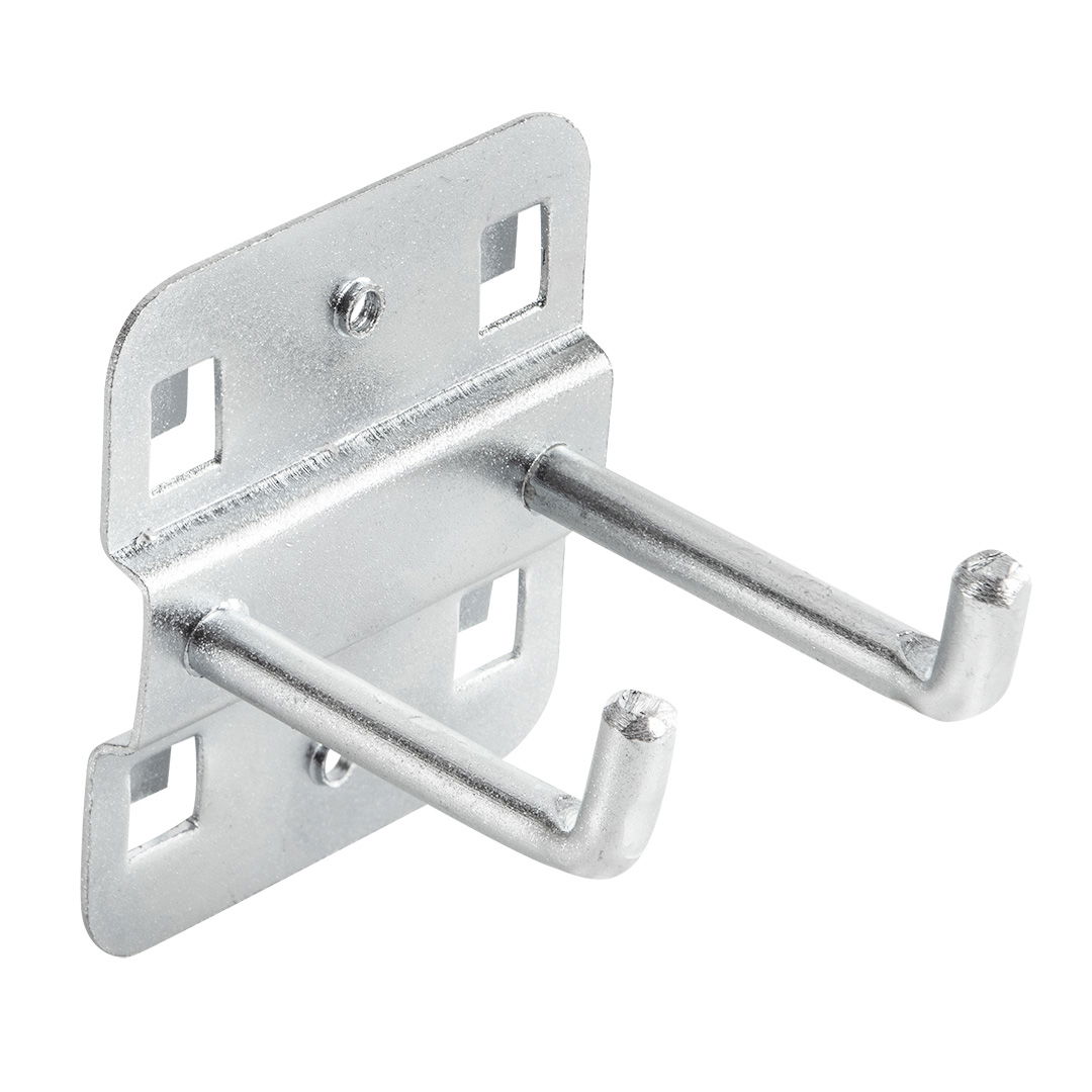 NEO TOOLS Dupla kampókészlet, 40mm, 3db, műhelykocsihoz, szerszámtartó falhoz(84-500, 501) termék fő termékképe