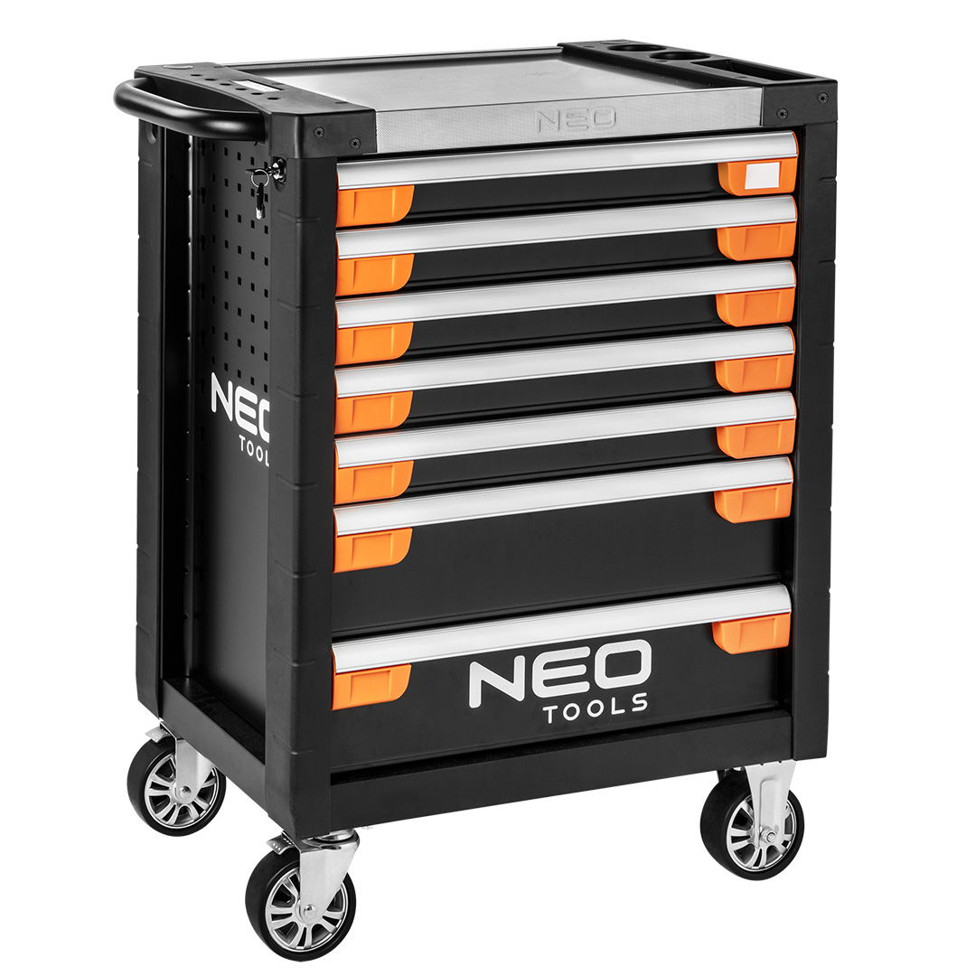 NEO TOOLS Prémium Műhelykocsi 7 fiókkal, 810x465x980mm, szerszámkocsi termék fő termékképe