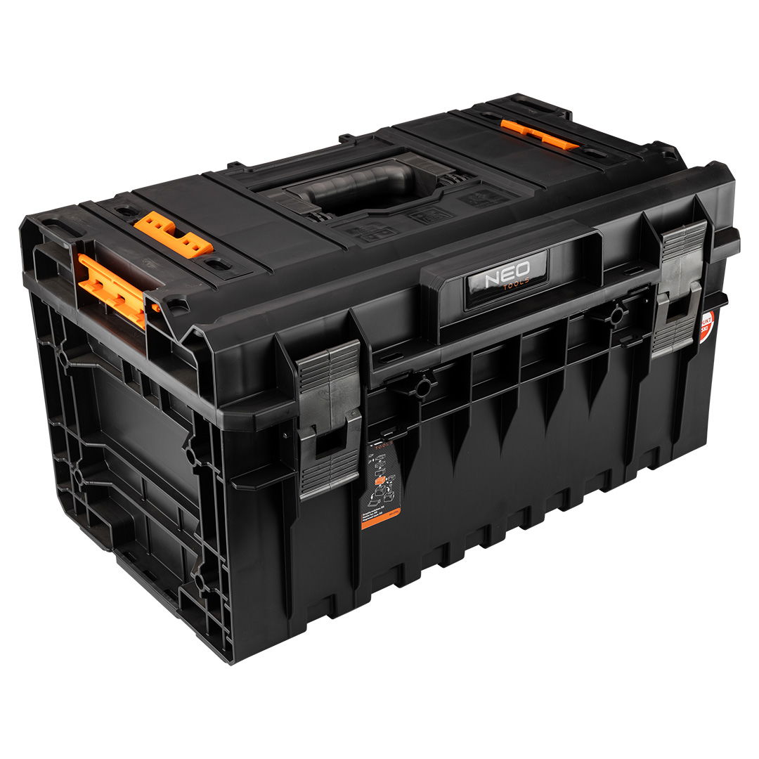 NEO TOOLS Rakásolható szerszámosláda, szerszámláda, műanyag, 350, 58,5x32x38,5cm, System I. termék fő termékképe