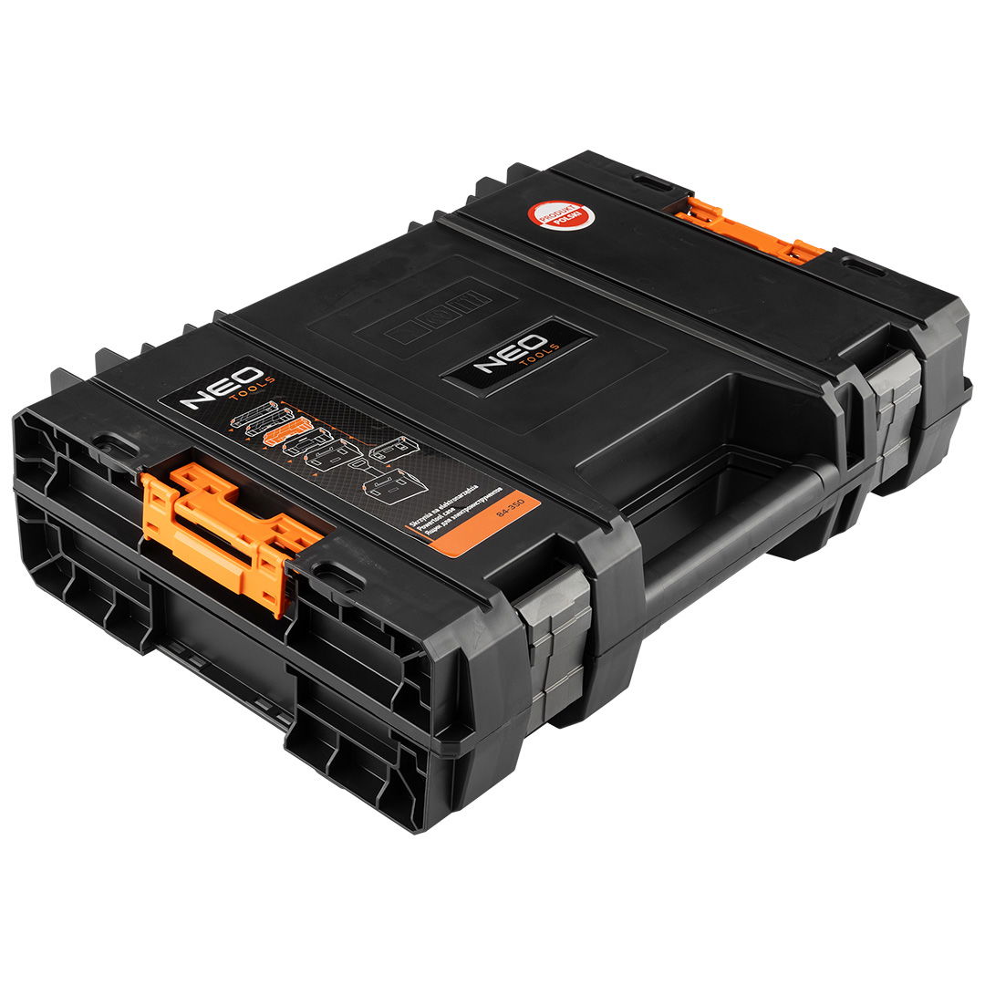 NEO TOOLS Géptartó koffer, 448 x 322 x 126mm, 11l, szivacsos, rakásolható, System I. termék fő termékképe