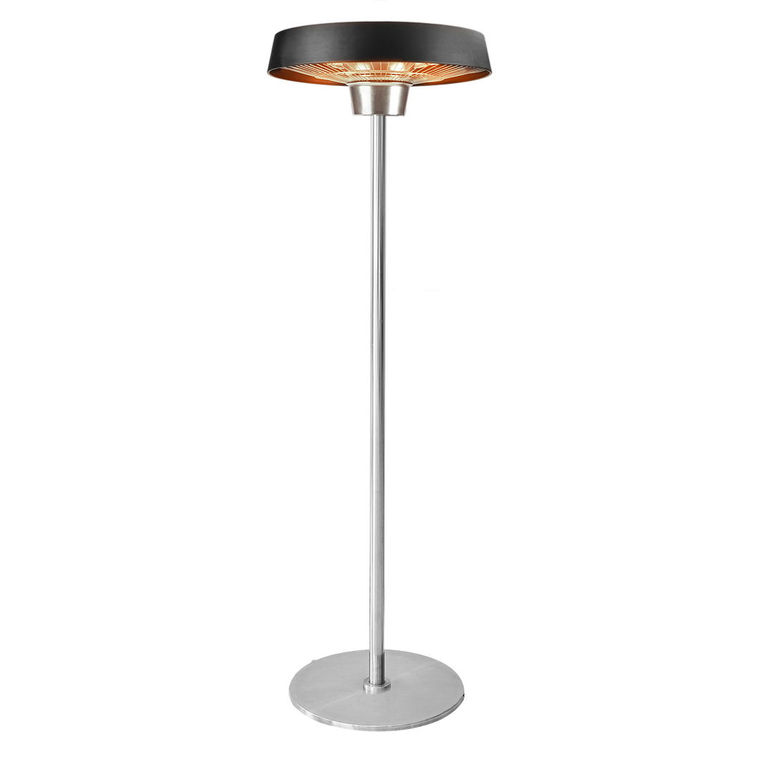 NEO TOOLS Álló infravörös halogén hősugárzó gomba teraszra 1000W / 2000W, alumínium, IP34, halogen, 2.1 m, távirányítóval termék fő termékképe