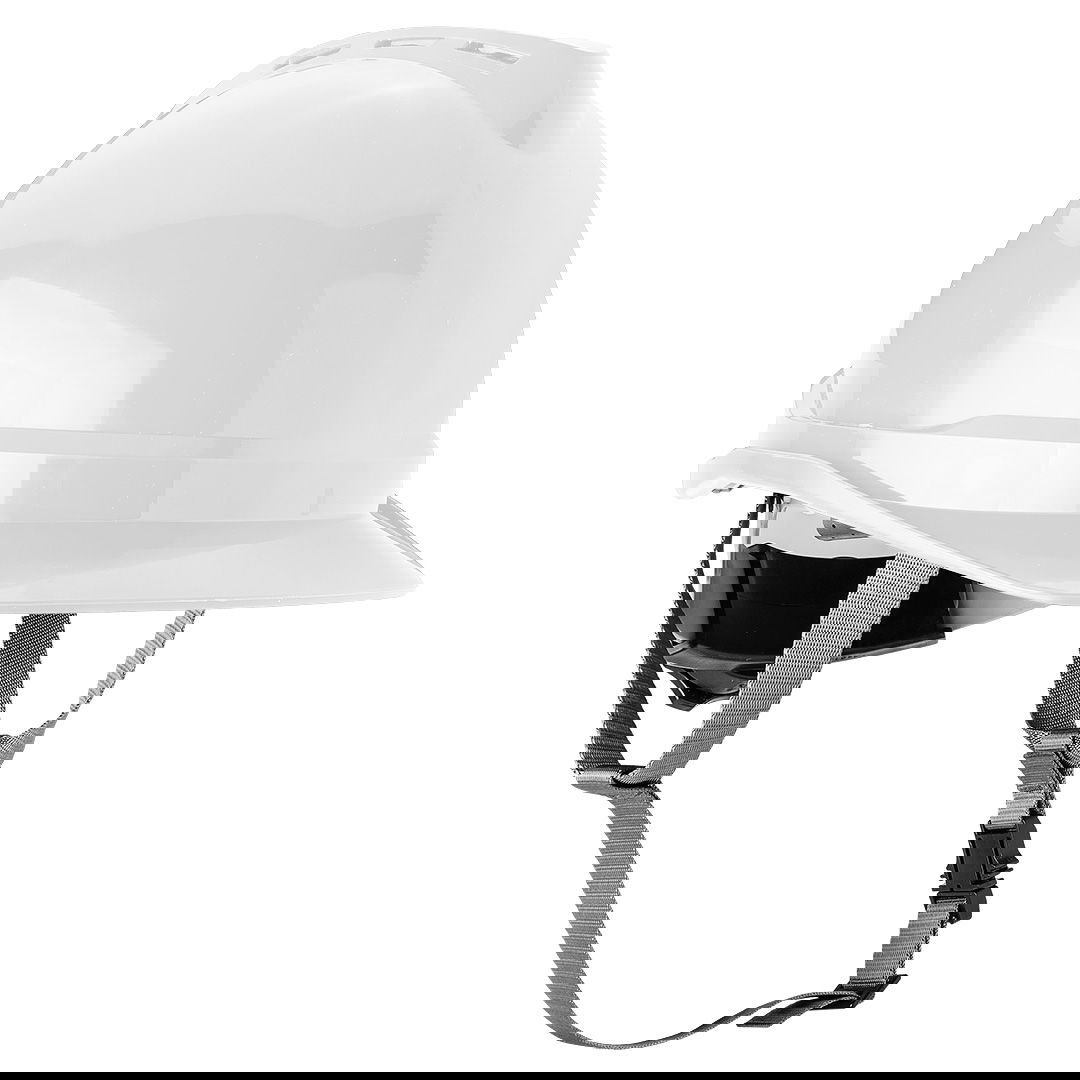 NEO TOOLS Védősisak állszíjjal, fehér termék fő termékképe