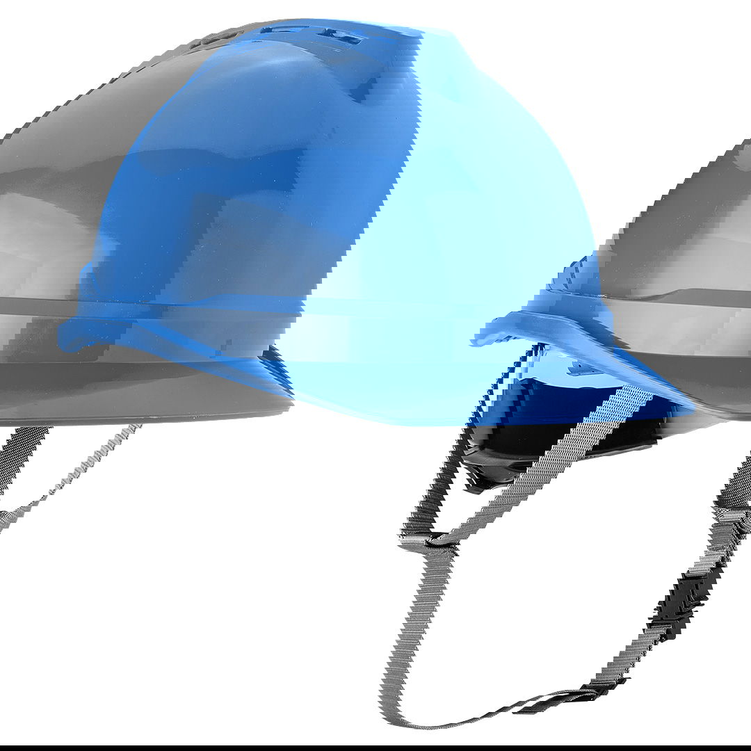 NEO TOOLS Védősisak állszíjjal, kék termék fő termékképe