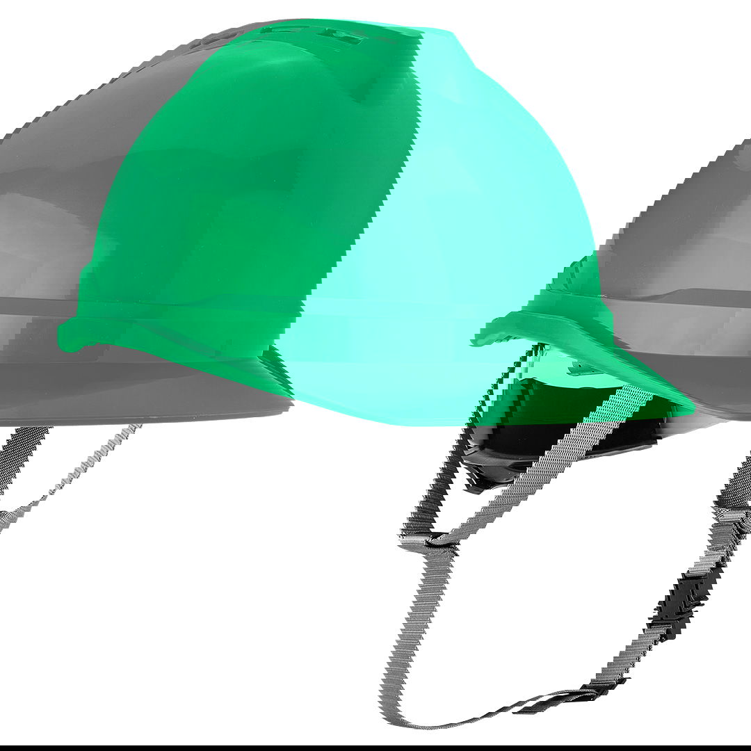 NEO TOOLS Védősisak állszíjjal, zöld termék fő termékképe