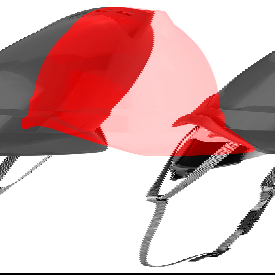 NEO TOOLS Védősisak állszíjjal, piros termék fő termékképe