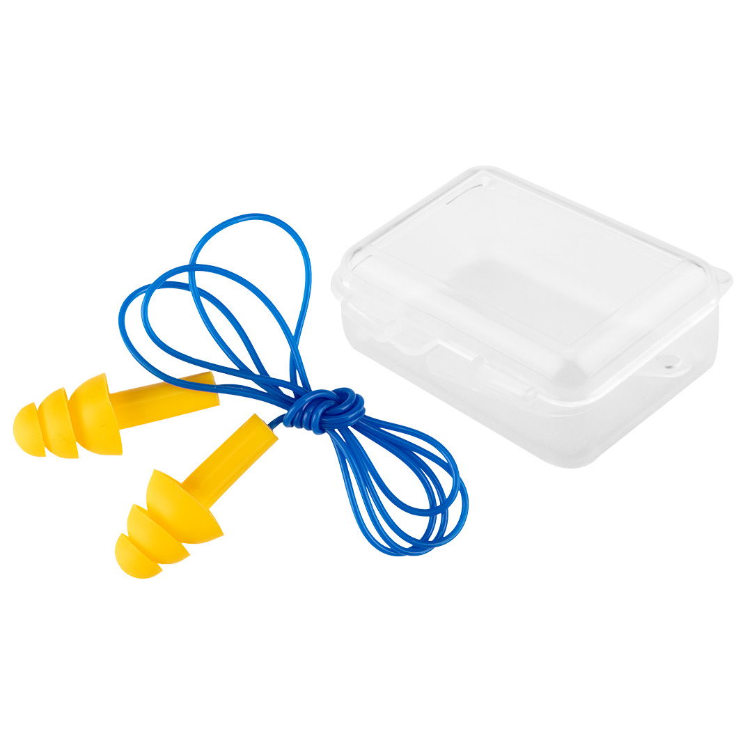 NEO TOOLS Füldugó, zsinórral, 32dB, műanyag tárolódobozzal termék fő termékképe